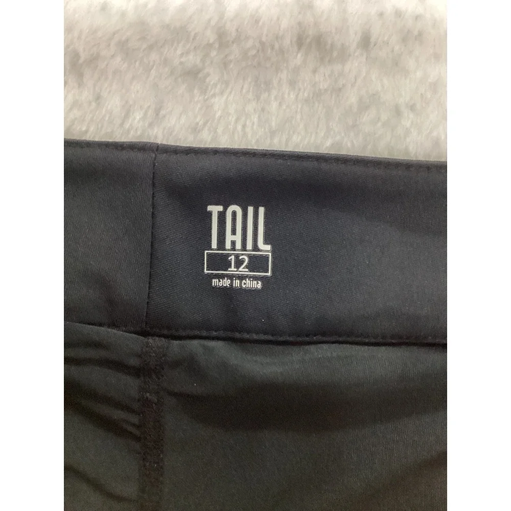 Tail Essentials Classic Skort Onyx‎ Black UPF 50 Moisture Wicking GX4355-900X 12